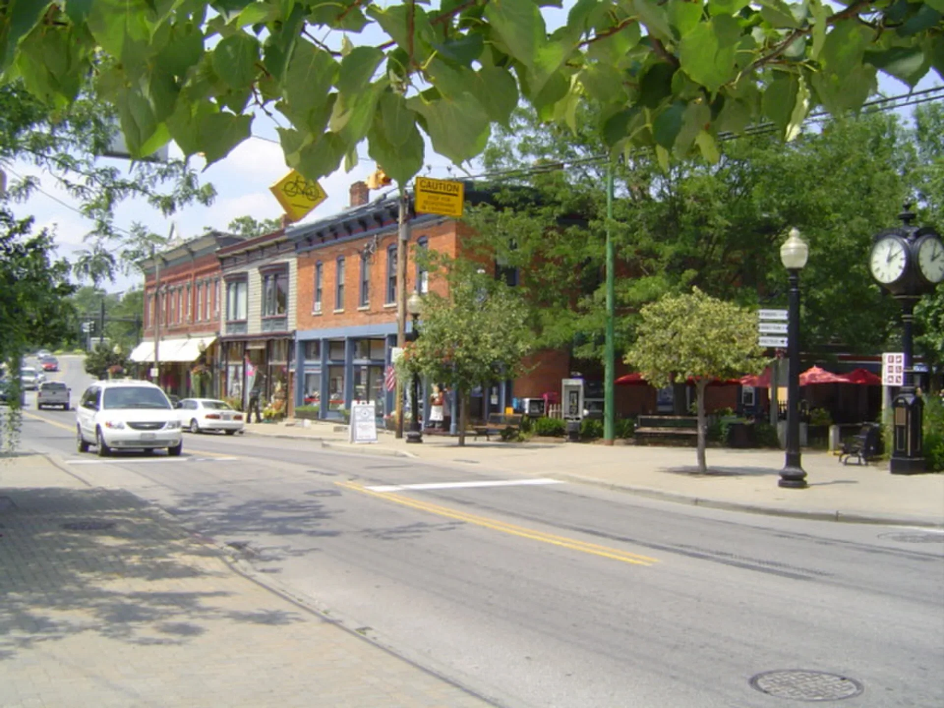 A location photograph in Loveland, OH